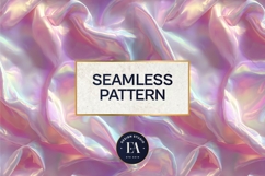 Iridescent Silk Digital Paper, Holographic Satin Texture Product Image 3