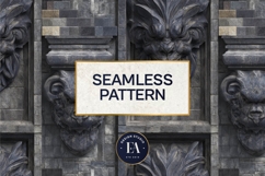 Gargoyle Stone Pattern | Gothic Architecture Texture Product Image 3