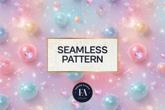 Pastel Pearl Sparkle Pattern | Dreamy Coquette Texture Product Image 3