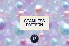 Pastel Pearl Sparkle Pattern | Dreamy Coquette Texture Product Image 3