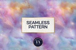 Pastel Mist Sparkle Digital Paper, Dreamy Galaxy Texture Product Image 3