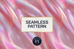 Sparkly Ribbon Texture | Pink Sheer Ribbon Pattern Product Image 3