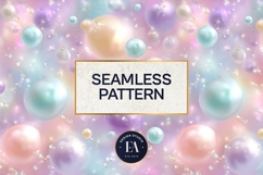 Pastel Pearl Sparkle Pattern | Dreamy Coquette Texture Product Image 3