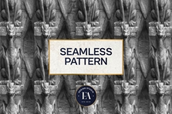 Gargoyle Stone Pattern | Gothic Architecture Texture Product Image 3