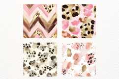Leopard Print Seamless Pattern Bundle Pink Neutral Animal Product Image 3