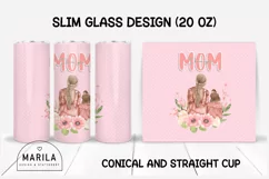 Mother's Day Skinny Tumbler sublimation designs #2 Product Image 1