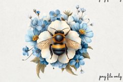 Spring Bees Clipart PNG Product Image 1