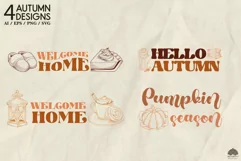 Autumn Vibe design print SVG PNG EPS Product Image 2