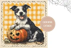 Cartoon Halloween Backgrounds, Halloween Dog PNG Product Image 2