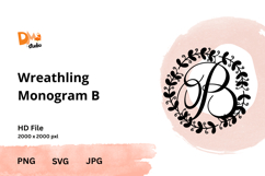 Wreathling Monogram Product Image 1