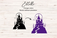 Victorian Haunted House SVG, Halloween SVG Product Image 2