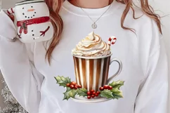 Christmas Drink Clipart Sublimation, Christmas PNG Product Image 2