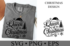 Queen of Christmas Svg | Christmas svg | Shirt Svg Product Image 3