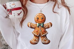 Beautiful Christmas Watercolor Clipart, Beautiful Christmas Product Image 2