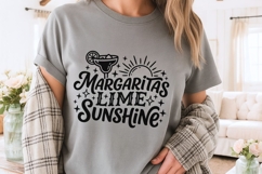 Margaritas Lime Sunshine Svg, Summer Drink Svg, Sunshine Svg Product Image 3