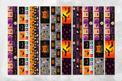 Halloween Squares | Wristlet &amp; keychain design bundle, JPG Product Image 2