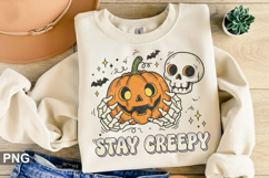 Stay Creepy Sublimation - Halloween PNG Design Product Image 2