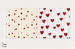 Valentine's Day Digital Paper, background clipa Product Image 2