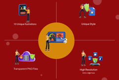 Cybersecurity &amp; Data Protection 3D Illustration Pack Product Image 2