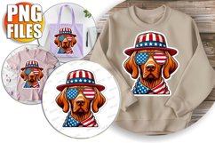 Charming TOTE BAG Designs PNG, American Dog Product Image 1