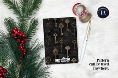 Antique Keys Pattern | Gothic Vintage Texture Product Image 4