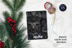 Gargoyle Stone Pattern | Gothic Architecture Texture Product Image 3