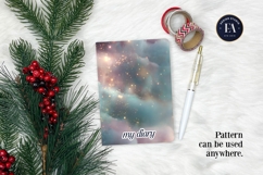 Pastel Mist Sparkle Digital Paper, Dreamy Galaxy Texture Product Image 4