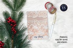 Fairy Lace Digital Paper, Floral Lace Pattern Product Image 4