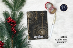 Antique Keys Pattern | Gothic Vintage Texture Product Image 4