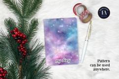 Pastel Mist Sparkle Digital Paper, Dreamy Galaxy Texture Product Image 4