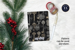 Antique Keys Pattern | Gothic Vintage Texture Product Image 4