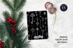 Antique Keys Pattern | Gothic Vintage Texture Product Image 4