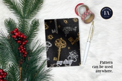 Antique Keys Pattern | Gothic Vintage Texture Product Image 4