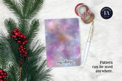 Pastel Mist Sparkle Digital Paper, Dreamy Galaxy Texture Product Image 4