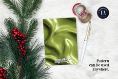 Matcha Liquid Marble, Green Abstract Swirl Digital Paper Product Image 4