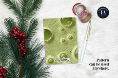 Matcha Foam Texture, Green Bubble Pattern Product Image 4