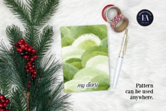 Watercolor Matcha Pattern, Green Wash Texture Product Image 4