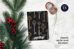 Antique Keys Pattern | Gothic Vintage Texture Product Image 4