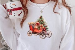 Christmas Farm Animals Clipart, Christmas PNG Product Image 2