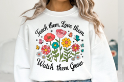Teach them Love them Svg Design | Shirt Svg Product Image 1