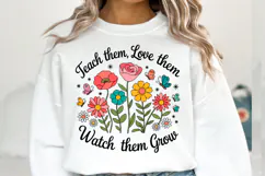 Teach them Love them Svg Design | Shirt Svg Product Image 1