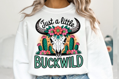 Just a little Buckwild Svg | Svg File for Cricut | Shirt Svg Product Image 2