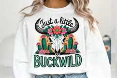 Just a little Buckwild Svg | Svg File for Cricut | Shirt Svg Product Image 2