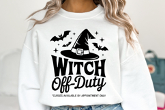 Witch off duty Svg | Halloween Svg | Shirt Svg Product Image 2