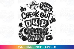 Social Media svg Social Media Influencer Share subscribe Product Image 2