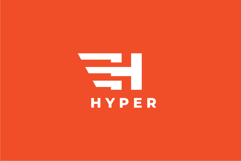 Hyper Letter H Logo Design Vector Product Image 2
