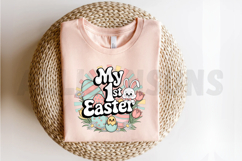 My First Easter Design With Bunny Chick And Easter Eggs Product Image 2