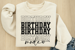 Birthday Mode SVG Product Image 1