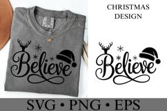 Believe Svg | Christmas svg | Shirt Svg Product Image 3