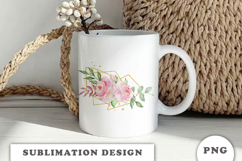 Watercolor Flowers Bouquet png Product Image 2